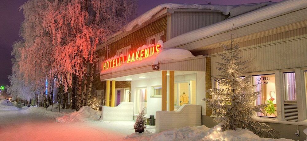 Hotel Aakenus โรวานิเอมิ ภายนอก รูปภาพ